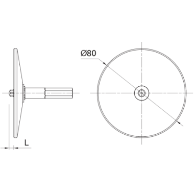 Antgalis smeigėms R-TFIX-TOOL-RED, skirtas smeigėms R-TFIX-8S RAWLPLUG Antgalis smeigėms R-TFIX-TOOL-RED, skirtas smeigėms R-TFIX-8S RAWLPLUG