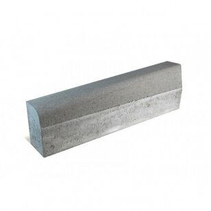 Gatvės įvažiavimo betoninis bortas, kairinis/dešininis 1000x220x300x150 mm Brikers