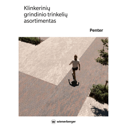 PENTER KLINKER vokiškos klinkerinės trinkelės PENTER KLINKER vokiškos klinkerinės trinkelės