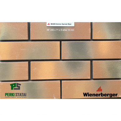 Klinkerio plytelės Wienerberger 240x71x9 mm (48 vnt/m²) 6