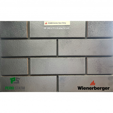 Klinkerio plytelės Wienerberger 240x71x9 mm (48 vnt/m²) 9
