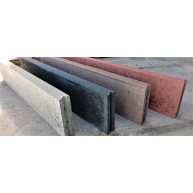 Vejos betoninis bortas 50x200x1000 mm Brikers 2022 LIKUTIS Vejos betoninis bortas 50x200x1000 mm Brikers 2022 LIKUTIS